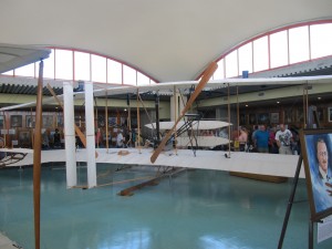 The model airplane in the wright brothers museum(It can actually fly)!
